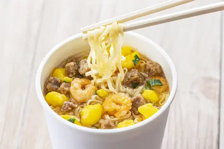 インスタントラーメンの写真